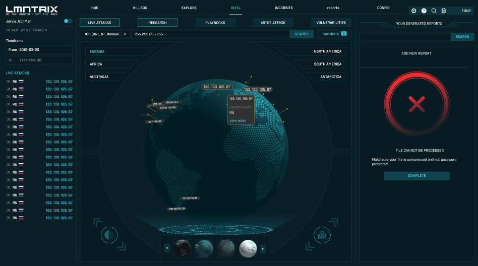 Lmntrix Security Operations Platform - Detail 3