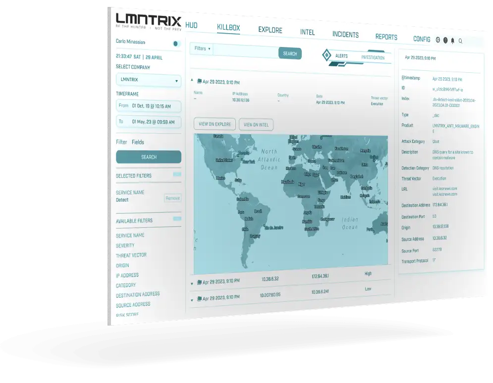 Lmntrix Security Operations Platform - Detail 7